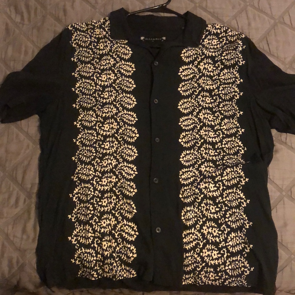 Medium All Saints Button Down Shirt (Men’s)